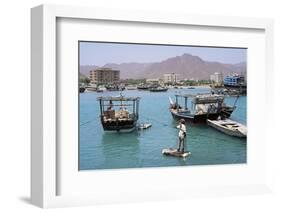 Khor Fakkan, Fujairah Sheikdom, United Arab Emirates, Middle East-Geoff Renner-Framed Photographic Print