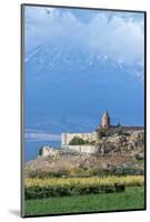 Khor Virap Monastery and Apostolic church at the foot of Mount Ararat, Ararat Province, Armenia, Ca-G&M Therin-Weise-Mounted Photographic Print