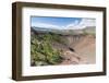 Khorgo volcano crater and White Lake in the background, Tariat district, North Hangay province, Mon-Francesco Vaninetti-Framed Photographic Print