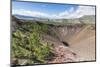 Khorgo volcano crater and White Lake in the background, Tariat district, North Hangay province, Mon-Francesco Vaninetti-Mounted Photographic Print