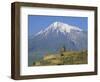 Khorvirap (Khor Virap) Monastery and Mount Ararat, Armenia, Central Asia, Asia-Bruno Morandi-Framed Photographic Print