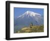 Khorvirap (Khor Virap) Monastery and Mount Ararat, Armenia, Central Asia, Asia-Bruno Morandi-Framed Photographic Print