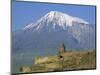 Khorvirap (Khor Virap) Monastery and Mount Ararat, Armenia, Central Asia, Asia-Bruno Morandi-Mounted Photographic Print