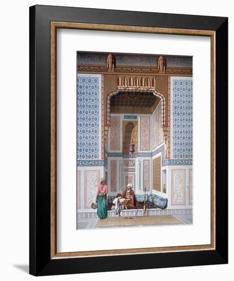 Khosne Ahmed El-Bordeyny, 19th Century-Emile Prisse d'Avennes-Framed Giclee Print