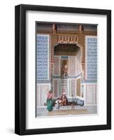 Khosne Ahmed El-Bordeyny, 19th Century-Emile Prisse d'Avennes-Framed Giclee Print