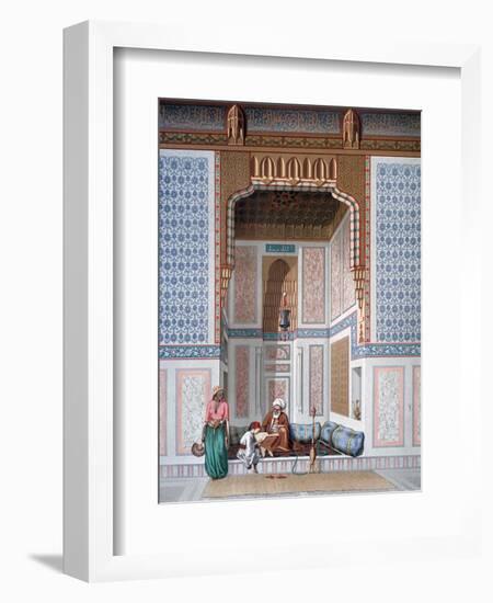 Khosne Ahmed El-Bordeyny, 19th Century-Emile Prisse d'Avennes-Framed Giclee Print