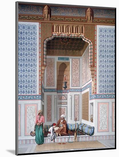 Khosne Ahmed El-Bordeyny, 19th Century-Emile Prisse d'Avennes-Mounted Giclee Print