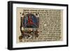 Khosrau II of Persia with Cross and Dove, on His Mechanical Throne-null-Framed Giclee Print