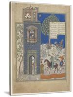 Khosrow and Shirin, Early 15th C-null-Stretched Canvas