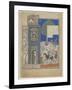 Khosrow and Shirin, Early 15th C-null-Framed Giclee Print