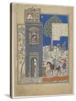 Khosrow and Shirin, Early 15th C-null-Stretched Canvas