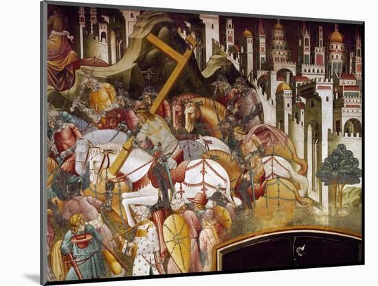 Khosrow II Stealing True Cross, Scene from Stories of Cross, 1410-Cenni Di Francesco Di Ser Cenni-Mounted Giclee Print