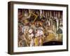 Khosrow II Stealing True Cross, Scene from Stories of Cross, 1410-Cenni Di Francesco Di Ser Cenni-Framed Giclee Print