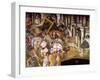 Khosrow II Stealing True Cross, Scene from Stories of Cross, 1410-Cenni Di Francesco Di Ser Cenni-Framed Giclee Print