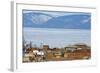 Khoujir, Maloe More (Little Sea), Frozen Lake During Winter, Olkhon Island, Lake Baikal-Bruno Morandi-Framed Photographic Print