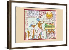 Khuenaten-J. Gardner Wilkinson-Framed Art Print