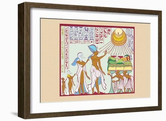 Khuenaten-J. Gardner Wilkinson-Framed Art Print