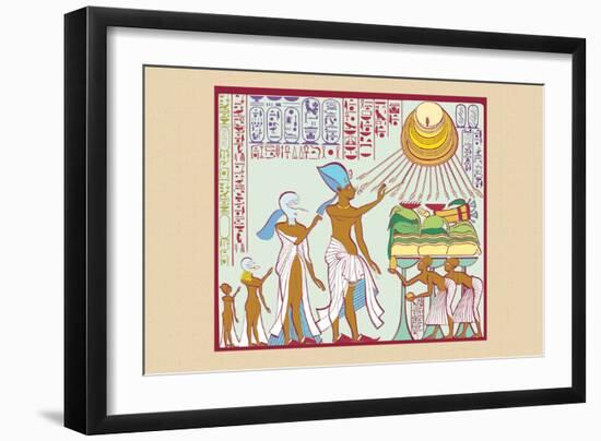 Khuenaten-J. Gardner Wilkinson-Framed Art Print