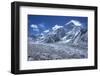 Khumbu Glacier with Changtse-Peter Barritt-Framed Premium Photographic Print