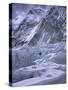 Khumbu Ice Fall, Everest, Nepal-Michael Brown-Stretched Canvas