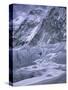 Khumbu Ice Fall, Everest, Nepal-Michael Brown-Stretched Canvas