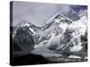 Khumbu Ice Fall, Everest Southside-Michael Brown-Stretched Canvas