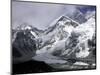 Khumbu Ice Fall, Everest Southside-Michael Brown-Mounted Photographic Print