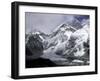 Khumbu Ice Fall, Everest Southside-Michael Brown-Framed Photographic Print