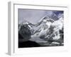 Khumbu Ice Fall, Everest Southside-Michael Brown-Framed Photographic Print