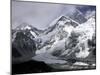 Khumbu Ice Fall, Everest Southside-Michael Brown-Mounted Photographic Print