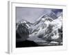 Khumbu Ice Fall, Everest Southside-Michael Brown-Framed Photographic Print
