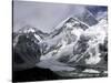 Khumbu Ice Fall, Everest Southside-Michael Brown-Stretched Canvas