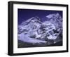 Khumbu Ice Fall Landscape at Everest, Nepal-Michael Brown-Framed Premium Photographic Print