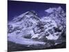 Khumbu Ice Fall Landscape at Everest, Nepal-Michael Brown-Mounted Premium Photographic Print