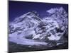 Khumbu Ice Fall Landscape at Everest, Nepal-Michael Brown-Mounted Photographic Print