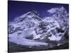 Khumbu Ice Fall Landscape at Everest, Nepal-Michael Brown-Stretched Canvas