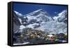 Khumbu Icefall from Everest Base Camp-Peter Barritt-Framed Stretched Canvas