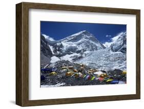 Khumbu Icefall from Everest Base Camp-Peter Barritt-Framed Photographic Print