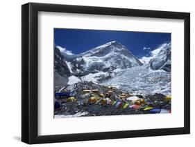 Khumbu Icefall from Everest Base Camp-Peter Barritt-Framed Photographic Print