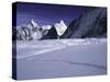 Khumbutse Mountain, Nepal-Michael Brown-Stretched Canvas