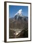 Khumjung village in the Khumbu (Everest) Region, Nepal, Himalayas, Asia-Alex Treadway-Framed Photographic Print