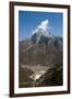 Khumjung village in the Khumbu (Everest) Region, Nepal, Himalayas, Asia-Alex Treadway-Framed Photographic Print