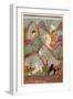 Khusraw Beholding Shirin Bathing. (Miniature From the Cycle of Eight Poetic Subjects)-null-Framed Giclee Print