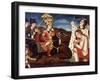 Khusraw Discovering Shirin Bathing, C. 1840-null-Framed Giclee Print