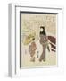 Ki No Tomonori, C. 1767-Suzuki Harunobu-Framed Giclee Print