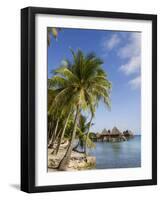 Kia Ora Resort, Rangiroa, Tuamotu Archipelago, French Polynesia Islands-Sergio Pitamitz-Framed Photographic Print