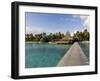 Kia Ora Resort, Rangiroa, Tuamotu Archipelago, French Polynesia Islands-Sergio Pitamitz-Framed Photographic Print