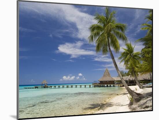 Kia Ora Resort, Rangiroa, Tuamotu Archipelago, French Polynesia, Pacific Islands, Pacific-Sergio Pitamitz-Mounted Photographic Print