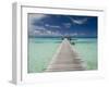 Kia Ora Resort, Rangiroa, Tuamotu Archipelago, French Polynesia, Pacific Islands, Pacific-Sergio Pitamitz-Framed Photographic Print