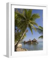 Kia Ora Resort, Rangiroa, Tuamotu Archipelago, French Polynesia, Pacific Islands, Pacific-Sergio Pitamitz-Framed Photographic Print